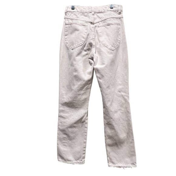 Rolla's High Rise Straight Jeans, Layla White, 28 - Picture 3 of 12